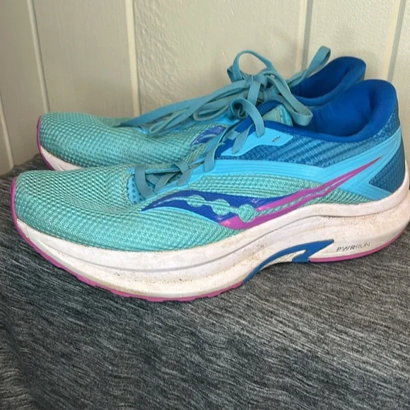 Saucony Axon Running Sneakers Women's Size 10 Blue S10657-30, Lace Up - Picture 4 of 11